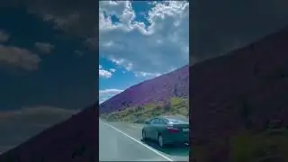 Вот такой вид из окна машины в мае на Алтае запись в туры 89500616545 #алтай #байкал #путешествия