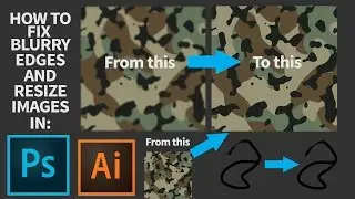[Tutorial] How to Fix, Unblur and Resize Images using Illustrator and Photoshop.