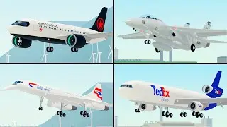 Buttering EVERY PLANE in PTFS (Roblox)