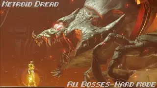 Metroid Dread Hard Mode All Bosses w/ Ending (2560x1440/60fps)