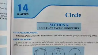 CIRCLE CLASS 10 ICSE CHAPTER 14 EXERCISE 14 A Q.NO. 8-11