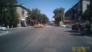 Горловка дтп по на перекрестке улице  гагарина и  пушкинская
