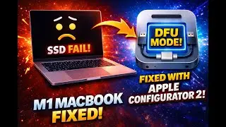 Bricked M1 Macbook Pro - Fixed it with Apple Configurator!!