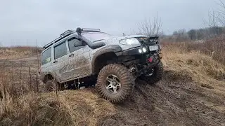 Лучший УАЗ Патриот спасает JEEP Grand Cherokee WJ и ушел в 