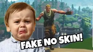 TROLLING RANDOM KIDS AS A FAKE NO SKIN PT. 2