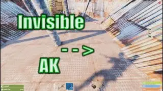 Invisible Guns Glitch. Rust Console Edition