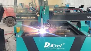 DEKCELCNC 4x8 CNC Plasma Cutter with Drill Motor