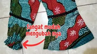 Cara Mengubah Lengan Lonceng Menjadi Lengan Karet