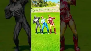 Who is stronger? Superhero vs Girls #shorts
