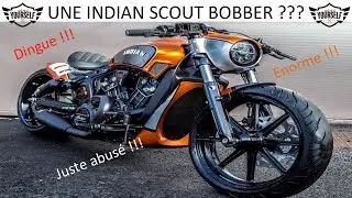 Indian scout bobber type dragster réalisé par indian Metz #indian #indianscoutbobber #indianscout