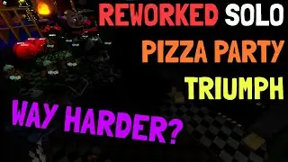 REWORKED SOLO PIZZA PARTY TRIUMPH // SPEEDRUNS ARE DEAD? | ROBLOX TOWER DEFENSE SIMULATOR TDS