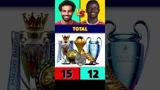 Mohamed Salah Vs Sadio Mane All Trophies & Awards 🏆