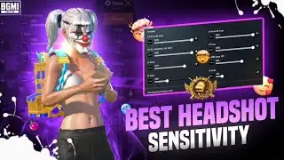 Best Sensitivity and Control Code of Movement and Accuracy 😈 Four Fingers Claw Setting . BGMI NEW
