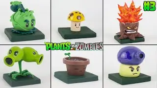 ESCULPIENDO a PLANTAS (Plants vs. Zombies) de Plastilina #3 - PVZ