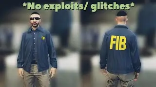 How To Make an FIB Outfit in GTA V Online