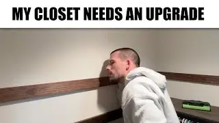 Building a closet shelf -  EP. 003