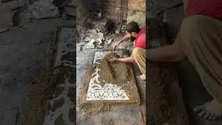 Crafting a 15kg Aluminum Decor Masterpiece | Traditional Sand Casting Process by a Skilled Artisan