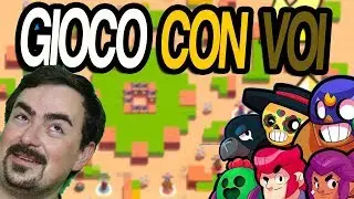 GIOCO CON VOI + CARL BRAWLER !! | Brawl Stars ITA