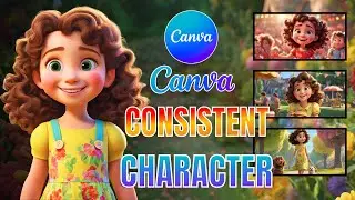 🎨Consistent Characters - FREE Canva - 🌟NO Midjourney AI - NO Dalle-3