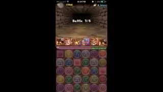 パズドラ / PAD US - [Friday Dungeon - Mythical] - Yamato 4 turns clear