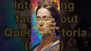 Queen Victoria Interesting Facts (Part 1) #history #monarch #viral #viralshorts #BritishRoyalFamily