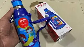 MILTON Kids Plastic Insulated Water Bottle with Straw | Sipper Bottle | School Bottle