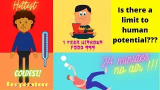 🏋️ Is there a limit to human potential???? | Human Limits comparison | Limits of Human body and mind