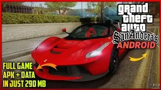 [290MB] Gta San Andreas Game For Android | Apk+Data | Cleo Mods | All GPU | Support All Devices