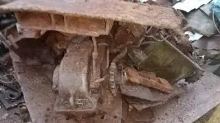 I went into the forest and there were huge cast finds, a sea of ​​iron!