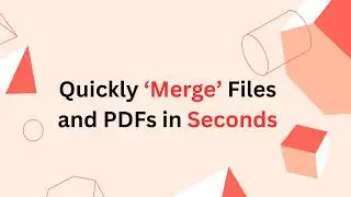 Merge PDF in Seconds 🔥| No Signup | Free Tool | Online Free Website