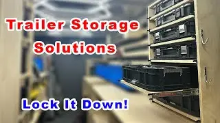 Trailer Storage Attachments - How to lock it all down!