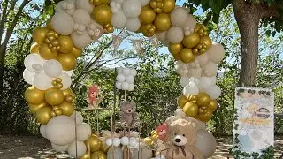 Como hacer un arco en globos