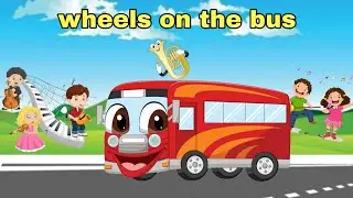 wheels on the bus @land of cartoons