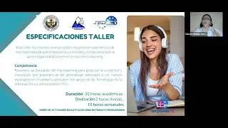 Sesión 1 Taller Diseño de actividades educativas en línea en formato microlearning