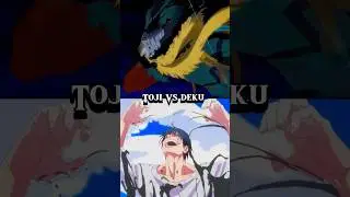 Toji Vs Deku #toji #vs #deku #anime #myheroacademia #jujutsukaisen