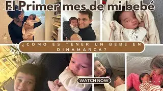 ¿Cómo es tener un bebé en Dinamarca?🇩🇰El primer mes de mi bebé♥️#suscribete #vlogfamiliares #vlog