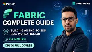 DP-600: Microsoft Fabric Full Course (6+ hours) with Real-World COVID-19 Project