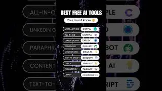 9 BEST AI Tools for Creators..🔥🤯