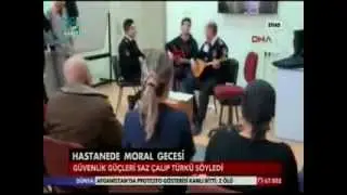 Cumhuriyet Üniversitesi Güvenlik Görevlilerinden Kanser Tedavisi Gören Hastalara Moral Gecesi