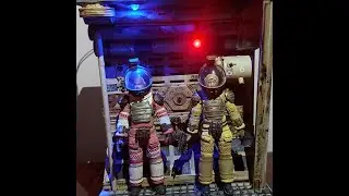 Scratch building an Alien corridor for my Neca figures