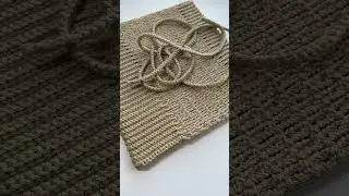 Crochet bag for books or tablet👍 Lesson below in the feed!