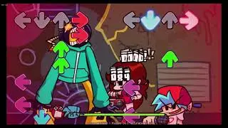 Friday Night funkin I beat ballistic Hard by spamming