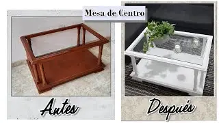 ♻ ANTES Y DESPUÉS Mesa de Centro ( PASO A PASO)