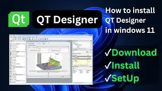 How to Install Qt Creator on Windows 11 | Install QT for C/C++ and Python 