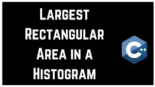 Largest Rectangular Area in a Histogram | C++