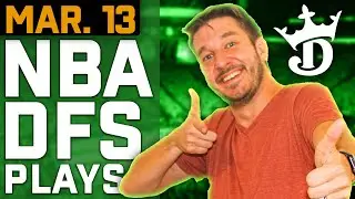 DraftKings NBA DFS Picks Today (3/13/25) | NBA DFS ConTENders