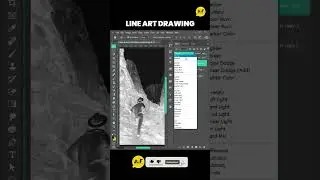 How to Convert Picture to Line Art Drawing in Photoshop | Tutorial