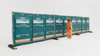 Echo Barrier Installation - Portable Noise Control System