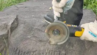 Тест №2 углошлифовальной машинки CAT DX314B