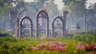 Grassland Ruins - UE4 Scene